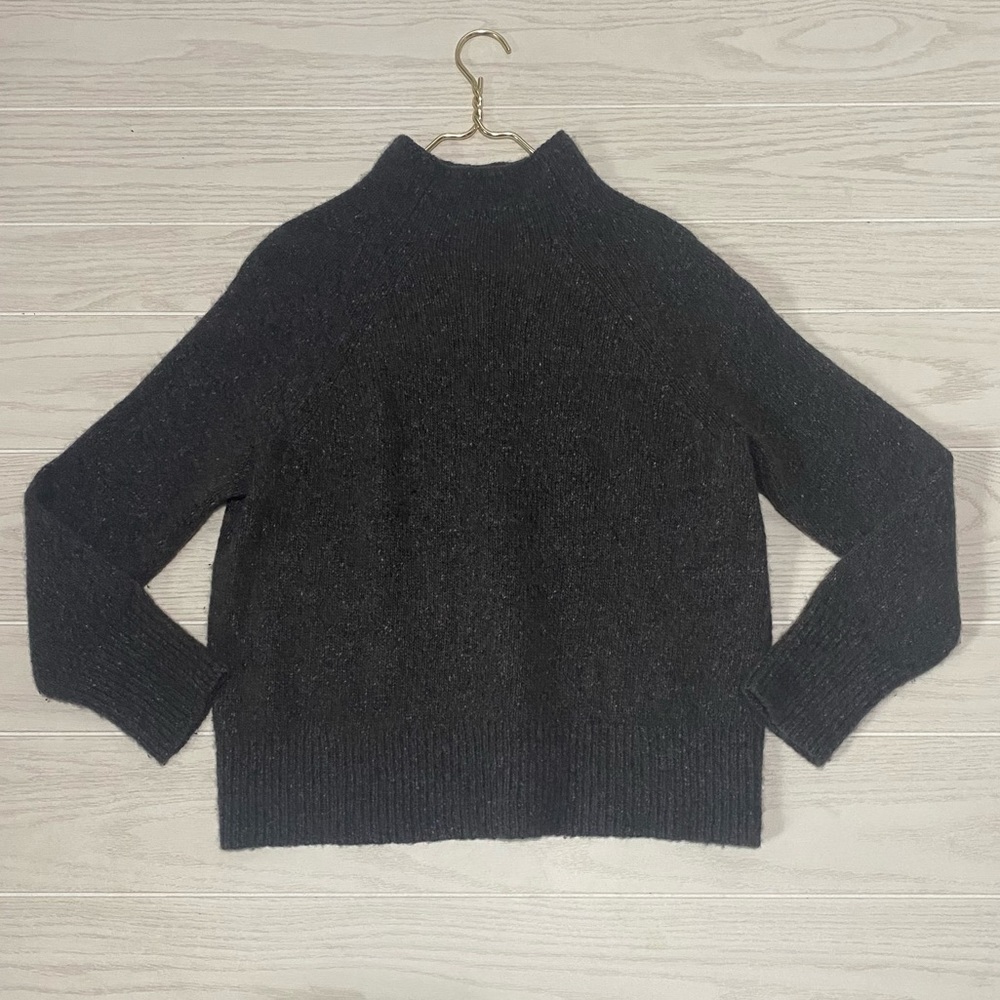 Vince Cashmere grey/brown turtleneck sweater